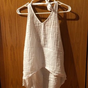 Michael Stars White Halter Tank Top from Nordstrom